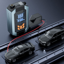車用無線充氣泵可攜式車用應急啓動電源一體機汽車輪胎自動打氣筒