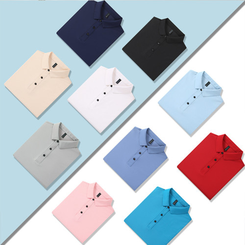 夏季短袖速乾工衣POLO衫吸溼速乾廣告衫工作服刺綉