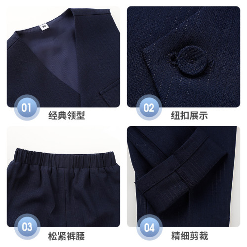 男童禮服春夏新款馬甲套裝兒童西裝英倫婚禮花童主持走秀演出西服