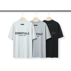 ESSENTIALS復線SS22第八季植絨字母短袖
