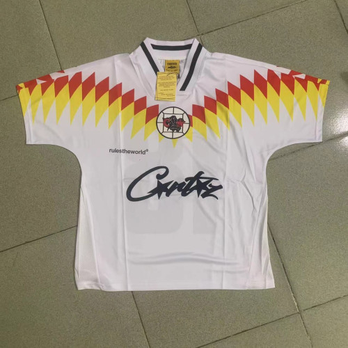 Corteiz短袖運動T恤足球透氣polo衫春夏黑色美式休閒惡魔島jersey