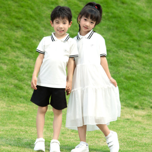 炸街親子裝夏裝2025新款韓版母女裝連衣裙洋氣一家三口四口家庭裝