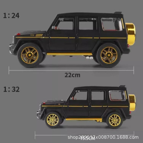 奔馳大G合金車模型