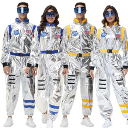 萬聖節 宇航員流浪地球太空服飛行員航天員COS衣服裝科技航展