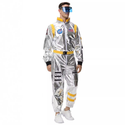 萬聖節 宇航員流浪地球太空服飛行員航天員COS衣服裝科技航展
