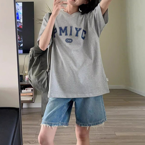 孕婦牛仔短褲女夏季薄款外穿2025破洞五分寬松顯瘦休閒大碼濶腿褲