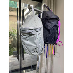 新款15L刺綉男女雙肩包戶外防水折曡登山包輕便耐磨後背包運動書包