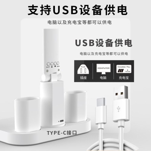 led折曡台燈宿舍充電學生學習專用護眼閲讀燈充插兩用小夜燈可充