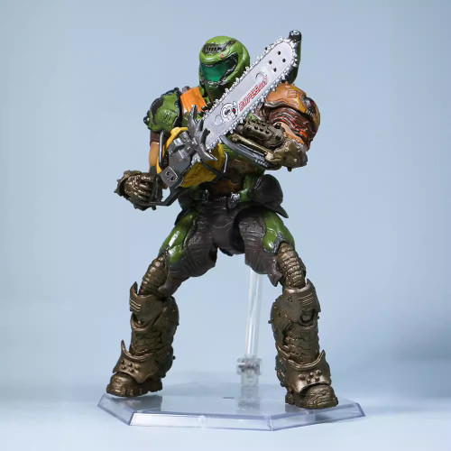 figma-140 燬滅戰士 永恒 惡魔獵殺者 可動手辦模型擺件 禮物