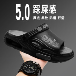 涼鞋男2025新款爆款外穿防滑戶外開車軟底沙灘鞋網紅爆款大碼涼鞋