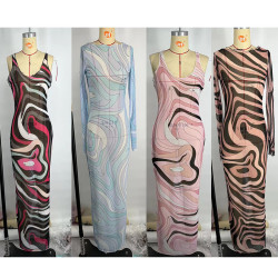 歐美網布網紗沙灘裙Zigzag trousers沙灘泳衣比基尼裙子