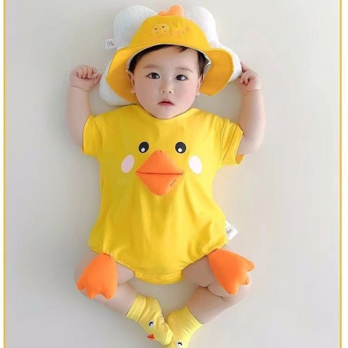 新生夏季寶寶夏裝薄款連體衣衣服純棉包屁衣夏季短袖爬服嬰兒哈衣