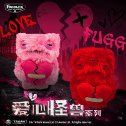 牙齒玩偶怪獸放克醜萌怪物搞怪毛絨公仔情人節愛心-情人節系列