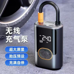 車用無線充氣泵可攜式汽車打氣泵智能電動轎車輪胎車用高壓打氣筒