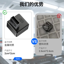 carplay模塊2in1智能可攜式車用互聯盒子安卓Autocarplay盒子