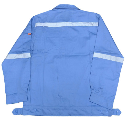 中核五夏季薄款一整套工作服套裝核電工人薄款耐磨透氣勞保服