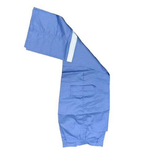 中核五夏季薄款一整套工作服套裝核電工人薄款耐磨透氣勞保服