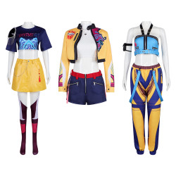 熱門影視K-POP獵魔女團cos服 魯米米拉佐依角色扮演cosplay舞台服