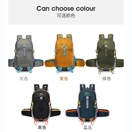 休閒時尚雙肩包防潑水戶外旅行後背包輕便旅遊20L小後背包2025年新款