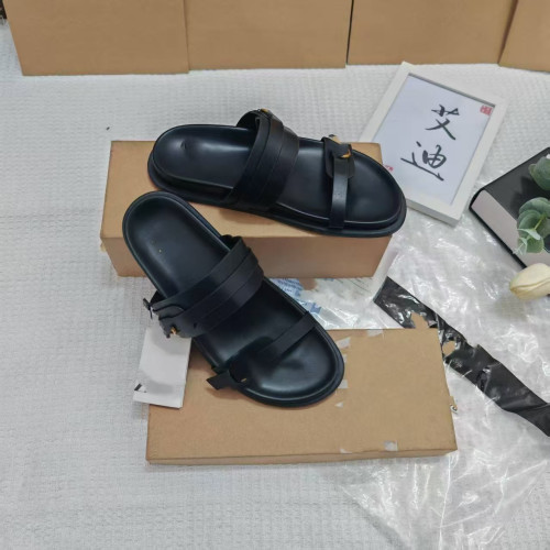 艾迪鞋業ins爆款ZAR原單女涼鞋一字拖松糕厚底拖鞋平底鞋