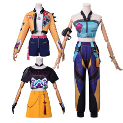 新品韓流女團K-POP獵魔女團cos服魯米米拉佐依cosplay服裝