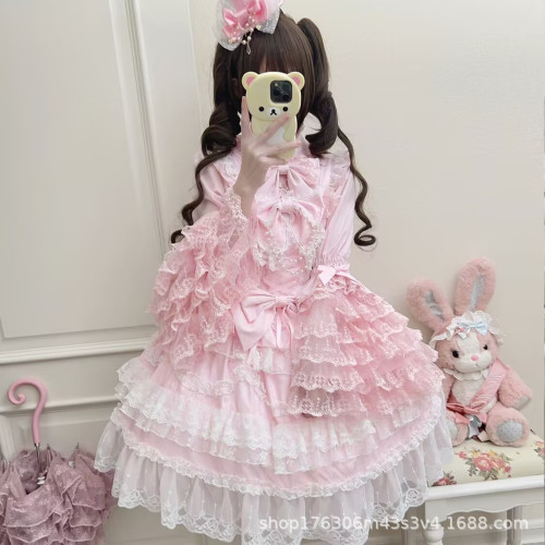 Z2025新款潮流可愛連衣裙華麗花嫁吊帶連衣裙女服裝日韓休閒