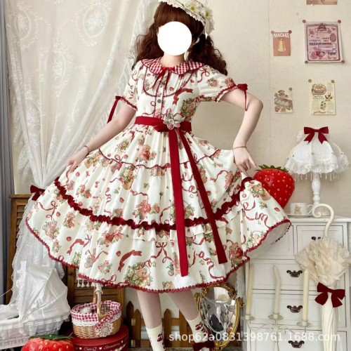 H布丁兔假髮女長髮Lolita80cm白金色長卷髮加長款少蘿女款頭套