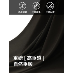 西裝半身裙女夏秋2025新款高腰直筒職業氣質中長款黑色包臀一步裙