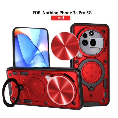 適用NothingPhone3APro家尚推窗手機殼Nothingphone3a支架防摔套