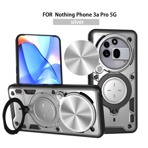 適用NothingPhone3APro家尚推窗手機殼Nothingphone3a支架防摔套