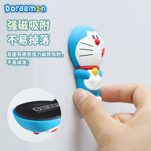 哆啦A夢家創意軟磁3d立體卡通可愛哆啦A夢通行圈磁吸冰箱貼