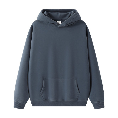 Oversized2024秋冬男潮加厚加絨連帽衛衣