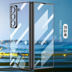 GKK適用三星ZFold6Slim折曡手機殼電鍍殼膜一體透明W25保護殼
