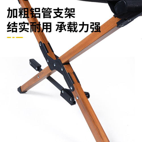 一體式午休床可攜式鋁合金行軍床簡易單人床野餐露營床戶外折曡床