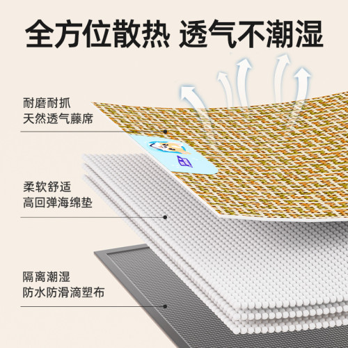 狗狗涼蓆夏季降溫專用睡墊防撕咬狗墊子耐抓耐磨四季通用寵物冰墊