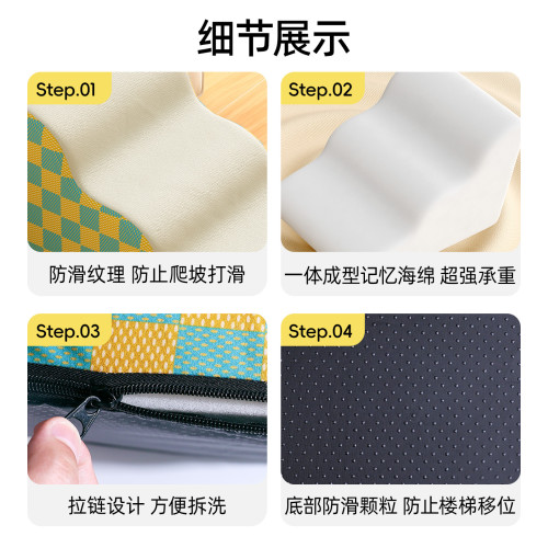 狗狗上床台階寵物樓梯可拆洗小狗爬梯斜坡貓咪小型犬輔助沙發梯子