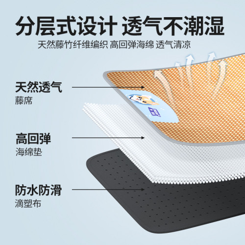 狗狗涼蓆狗墊子四季通用夏天寵物墊子貓咪睡墊冰墊貓狗窩貓睡覺用