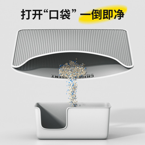 貓砂墊防帶出貓砂盆防外濺墊子超大雙層過濾漏控砂墊寵物貓咪用品