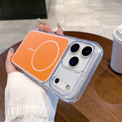 適用蘋果17promax手機殼萊卡透明磁吸iphone17AIR防摔保護套17pro