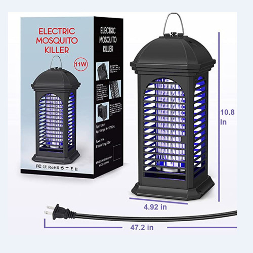 電擊式滅蚊燈大功率11W電動滅蟲器家用滅蚊器捕蚊