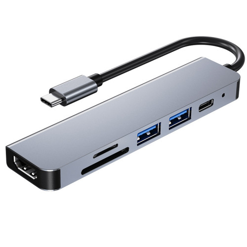usb拓展隖適用於華爲macbook蘋果ipad六合一type-c擴展隖