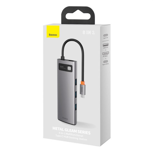 金屬微光新款type c擴展隖usb hub集線器筆電拓展隖轉換器禮品