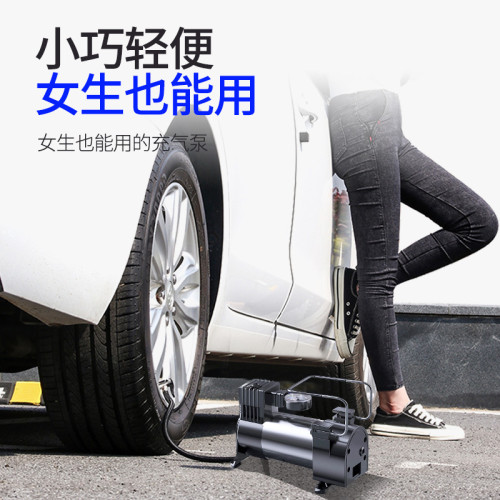 車用充氣泵 12V充氣泵打氣筒電動打氣泵充氣機可攜式充氣泵款