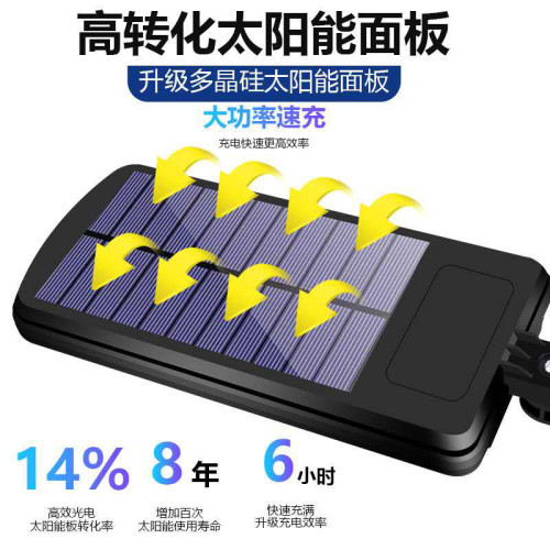 太陽能照明燈戶外庭院燈強光防水太陽能路燈人體感應壁燈