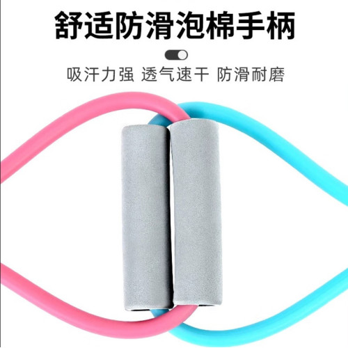 李甯8字拉力器背部運動女瑜珈開肩練背彈力帶繩家用健身器材拉伸