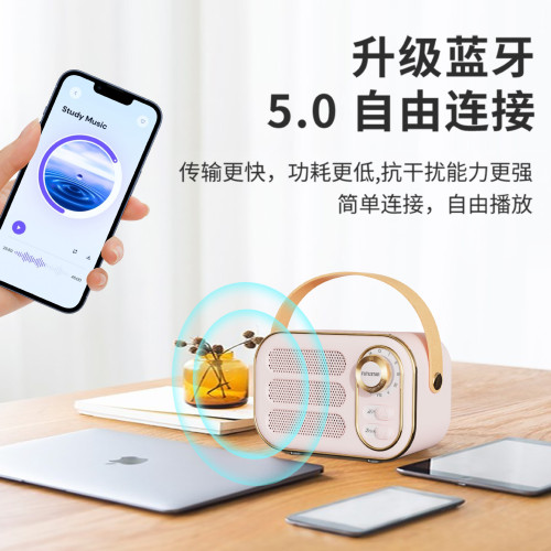 2025新款DW13復古新潮藍牙音響個性創意禮品無線迷你可攜式音箱車用