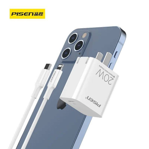 品勝20W充電器頭PD快充頭typec折曡插頭適用蘋果手機iPad平板通用