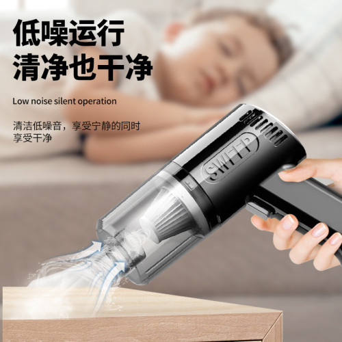 手持吸塵器迷你家用大功率辦公室桌面可攜式無線車用吸塵器