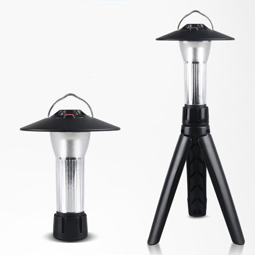 新款戶外燈塔露營燈led照明營地燈迷你可攜式USB充電手電筒野營燈