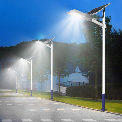 太陽能路燈新款高亮LED戶外庭院燈新農村家用道路照明庭院廣場燈